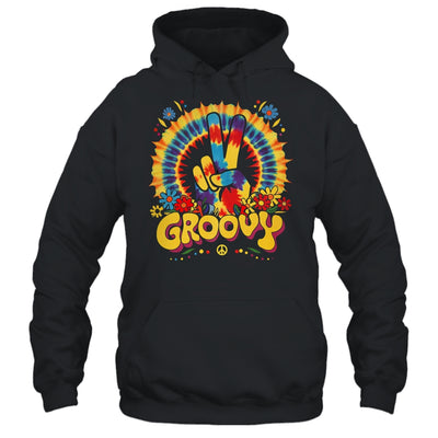 Peace Sign Love Groovy Hippie Party Costume Retro Design Shirt & Tank Top | siriusteestore