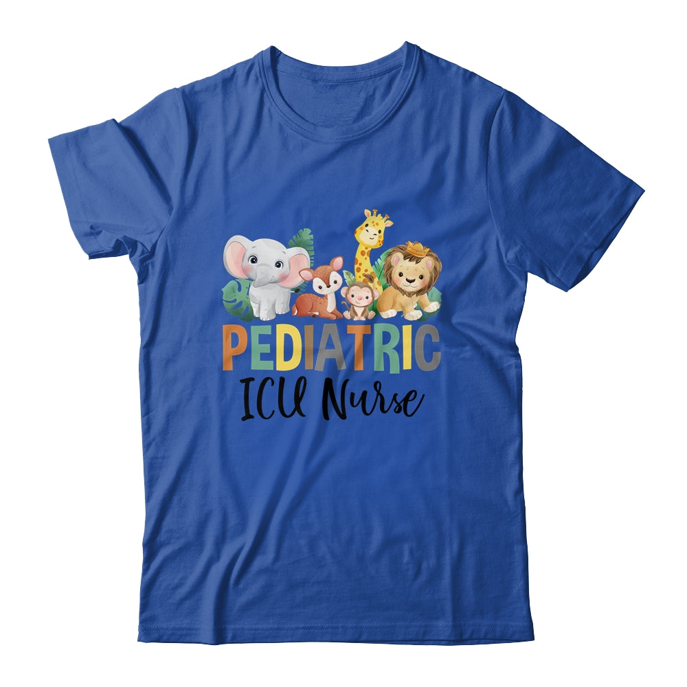 Pediatric ICU Nurse PICU Nurse Animals Nurse Appreciation Shirt Hoodie