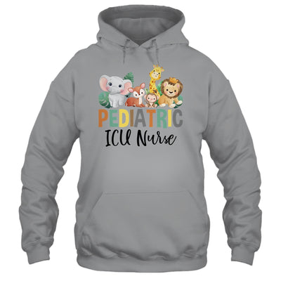 Pediatric ICU Nurse PICU Nurse Animals Nurse Appreciation Shirt & Hoodie | siriusteestore