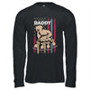 Personalized Awesome Daddy Kids With Name Custom Hands Fist Bump Flag Fathers Day Birthday Christmas Shirt & Hoodie | siriusteestore