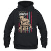 Personalized Awesome Uncle Kids With Name Custom Hands Fist Bump Flag Fathers Day Birthday Christmas Shirt & Hoodie | siriusteestore