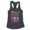 Personalized Blessed To Be Called Aunt Custom Kids Name Mothers Day Birthday Christmas Rose Butterfly Shirt & Tank Top | siriusteestore