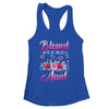 Personalized Blessed To Be Called Aunt Custom Kids Name Mothers Day Birthday Christmas Rose Butterfly Shirt & Tank Top | siriusteestore