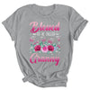 Personalized Blessed To Be Called Granny Custom Grandkids Name Mothers Day Birthday Christmas Rose Butterfly Shirt & Tank Top | siriusteestore