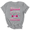 Personalized Blessed To Be Called Mawmaw Custom Grandkids Name Mothers Day Birthday Christmas Rose Butterfly Shirt & Tank Top | siriusteestore