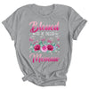 Personalized Blessed To Be Called Memaw Custom Grandkids Name Mothers Day Birthday Christmas Rose Butterfly Shirt & Tank Top | siriusteestore