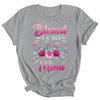 Personalized Blessed To Be Called Mimi Custom Grandkids Name Mothers Day Birthday Christmas Rose Butterfly Shirt & Tank Top | siriusteestore