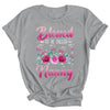 Personalized Blessed To Be Called Nanny Custom Kids Name Mothers Day Birthday Christmas Rose Butterfly Shirt & Tank Top | siriusteestore