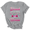 Personalized Blessed To Be Called Nonna Custom Grandkids Name Mothers Day Birthday Christmas Rose Butterfly Shirt & Tank Top | siriusteestore