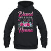Personalized Blessed To Be Called Nonna Custom Grandkids Name Mothers Day Birthday Christmas Rose Butterfly Shirt & Tank Top | siriusteestore