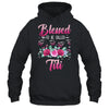 Personalized Blessed To Be Called Titi Custom Kids Name Mothers Day Birthday Christmas Rose Butterfly Shirt & Tank Top | siriusteestore