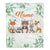 Personalized Custom Baby Blanket With Name For Boys Girls Woodland Baby Girl Kid Daughter Son Grandson Niece Birthday Customized Christmas Fleece Blanket | siriusteestore