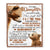 Personalized Gifts For Daughter Blanket From Dad Mom Father Bear My Love For You Is Forever Daughter Birthday Gifts Christmas Custom Fleece Throw Blanket | siriusteestore