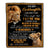 Personalized Gifts For Goddaughter Blanket From Godfather Uncle Lion My Love For You Is Forever Goddaughter Birthday Gifts Christmas Custom Fleece Blanket | siriusteestore
