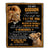 Personalized Gifts For Godson Blanket From Godfather Uncle Lion My Love For You Is Forever Godson Birthday Gifts Graduation Christmas Fleece Blanket | siriusteestore