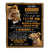 Personalized Gifts For Godson Blanket From Godmother Aunt Lion My Love For You Is Forever Godson Birthday Gifts Graduation Christmas Fleece Blanket | siriusteestore