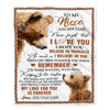Personalized Gifts For Niece Blanket From Aunt Uncle Bear My Love For You Is Forever Niece Birthday Gifts Graduation Christmas Custom Fleece Throw Blanket | siriusteestore