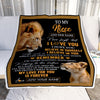 Personalized Gifts For Niece Blanket From Uncle Lion My Love For You Is Forever Niece Birthday Gifts Graduation Christmas Custom Fleece Throw Blanket | siriusteestore