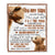 Personalized Gifts For Son Blanket From Dad Mom Father Bear My Love For You Is Forever Son Birthday Gifts Graduation Christmas Custom Fleece Throw Blanket | siriusteestore