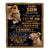 Personalized Gifts For Son Blanket From Mom Mother Lion My Love For You Is Forever Son Birthday Gifts Graduation Christmas Custom Fleece Throw Blanket | siriusteestore