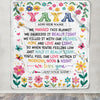 Personalized Gifts For Yaya From Kids Grandkids Blanket We Hugged This Blanket Floral Presents Birthday Gift For Yaya Gifts Customized Fleece Throw Blanket | siriusteestore