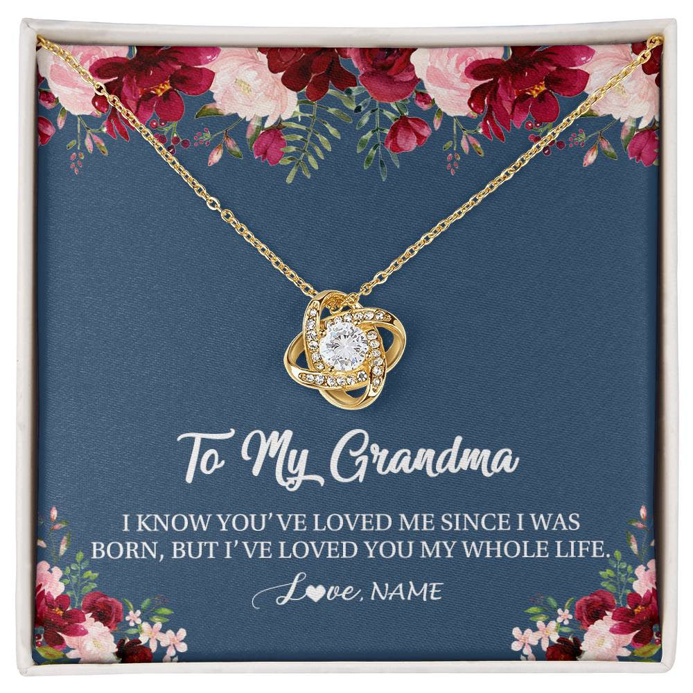 Custom grandma necklace store