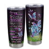 Personalized Happy 13th Birthday Decorations Tumbler Butterfly Sweet Twenty Sweet 13 Gifts For Girls Teen Birthday 13 Year Old Custom Stainless Steel Cup Travel Mug | siriusteestore