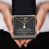 Alluring Beauty Necklace 18K Yellow Gold Finish | 2 | Personalized Happy 18Th Birthday Necklace For Her Women Daughter Niece Sister Goddaughter Granddaughter 18 Year Old Birthday Customized Gift Box Message Card | siriusteestore.myshopify
