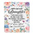 Personalized Happy Birthday Daughter Gifts From Mom Dad Blanket Butterfly Flower Present Birthday Gift For Daughter Gifts Customized Fleece Throw Blanket | siriusteestore