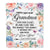 Personalized Happy Birthday Grandma Gifts From Granddaughter Blanket Butterfly Flower Present Birthday Gift For Grandma Gifts Customized Fleece Throw Blanket | siriusteestore