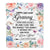 Personalized Happy Birthday Granny Gifts From Granddaughter Blanket Butterfly Flower Present Birthday Gift For Granny Gifts Customized Fleece Throw Blanket | siriusteestore