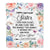 Personalized Happy Birthday Sister Gifts From Brother Blanket Butterfly Flower Present Birthday Gift For Sister Gifts Customized Fleece Throw Blanket | siriusteestore