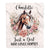 Personalized Horse Blanket Just A Girl Who Loves Horses Flower Floral For Daughter Girl Women Birthday Graduation Christmas Customized Fleece Blanket | siriusteestore