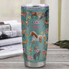 Personalized Horse For Girl Tumbler Loves Horses Flower Floral For Daughter Niece Women Birthday Graduation Thanksgiving Christmas Travel Mug | siriusteestore