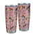 Personalized Horse Tumbler For Girl Kid Loves Horses Flower Floral Women For Daughter Niece Granddaughter Birthday Graduation Thanksgiving Christmas Travel Mug | siriusteestore