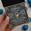 Forever Love Necklace 14K White Gold Finish | 2 | Personalized Jewelry To My Girlfriend Necklace Metting You Gift For Girlfriend Romantic Birthday Gifts Valentines Christmas Custom Gift Box Message Card | https://siriusteestore.