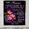 Personalized Mamaw Blanket From Grandkids Granddaughter We Made This Special Blanket Flower Mamaw Birthday Mothers Day Christmas Customized Fleece Blanket | siriusteestore