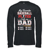 Personalized My Favorite Baseball Player Calls Me Dad Custom Kids Name Fathers Day Birthday Christmas Shirt & Hoodie | siriusteestore