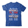Personalized My Favorite Baseball Player Calls Me Godfather Custom Kids Name Fathers Day Birthday Christmas Shirt & Hoodie | siriusteestore