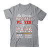 Personalized My Favorite Baseball Player Calls Me Papa Custom Kids Name Fathers Day Birthday Christmas Shirt & Hoodie | siriusteestore