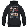 Personalized My Favorite Baseball Player Calls Me Papaw Custom Kids Name Fathers Day Birthday Christmas Shirt & Hoodie | siriusteestore