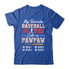 Personalized My Favorite Baseball Player Calls Me Pawpaw Custom Kids Name Fathers Day Birthday Christmas Shirt & Hoodie | siriusteestore