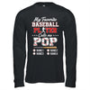 Personalized My Favorite Baseball Player Calls Me Pop Custom Kids Name Fathers Day Birthday Christmas Shirt & Hoodie | siriusteestore