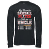 Personalized My Favorite Baseball Player Calls Me Uncle Custom Kids Name Fathers Day Birthday Christmas Shirt & Hoodie | siriusteestore