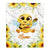 Personalized Sunflower Bee Baby Blanket with Custom Name for Girls Baby Newborn Children Kids Daughter Granddaughter Niece Birthday Christmas Fleece Blanket | siriusteestore
