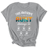 Personalized This Awesome Aunt Belongs To Custom Kids Name Vintage Mothers Day Birthday Christmas Shirt & Tank Top | siriusteestore
