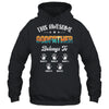 Personalized This Awesome Godfather Belongs To Custom Kids Name Vintage Fathers Day Birthday Christmas Shirt & Hoodie | siriusteestore