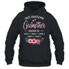 Personalized This Awesome Godmother Belongs To Custom Kids Name Floral Mothers Day Birthday Christmas Shirt & Tank Top | siriusteestore