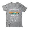 Personalized This Awesome Grampa Belongs To Custom Kids Name Vintage Fathers Day Birthday Christmas Shirt & Hoodie | siriusteestore