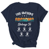 Personalized This Awesome Grandma Belongs To Custom Kids Name Vintage Mothers Day Birthday Christmas Shirt & Tank Top | siriusteestore